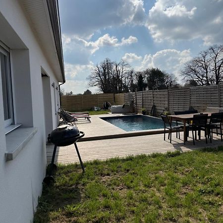Aux Portes De Bordeaux Maison Cocooning Avec Piscine Ambares-et-Lagrave Extérieur photo