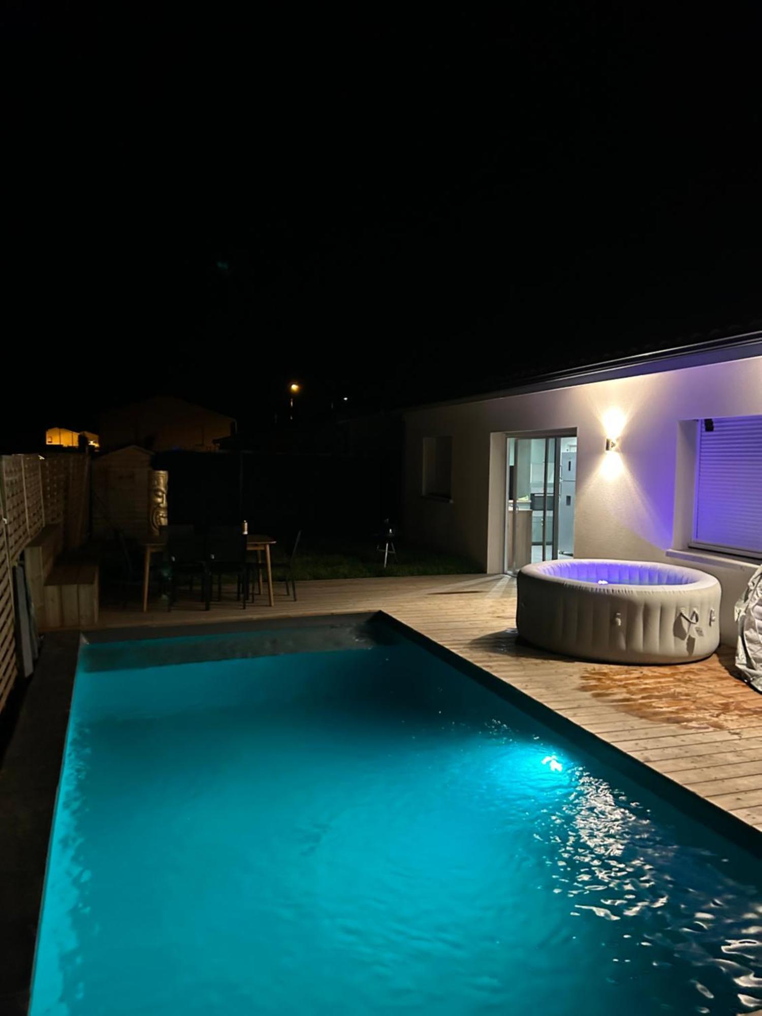 Aux Portes De Bordeaux Maison Cocooning Avec Piscine Ambares-et-Lagrave Extérieur photo
